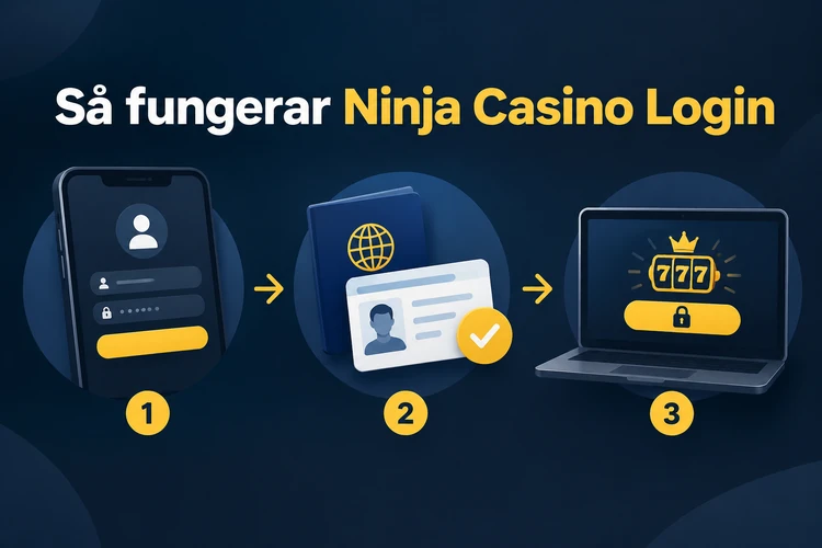Så fungerar Ninja Casino Login